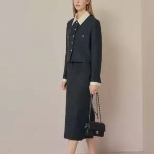 JJ지고트 디터처블 칼라 포켓 크롭 재킷+스커트 셋업GRAA0JKR31GRAA0SKR31 261210