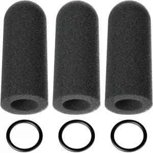 데이비드 클락 M7A 마이크 커버용 핀킨드 윈드스크린 교체 M-4 / M-7 H10 H20 DC PRO-X2 PRO-2 ONE-X ENC