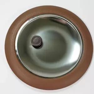 ( )스텐 싱크대 배수구 뚜껑 덮개 냄재 제거 방지 마개 15cm 커버 트랩 냄새