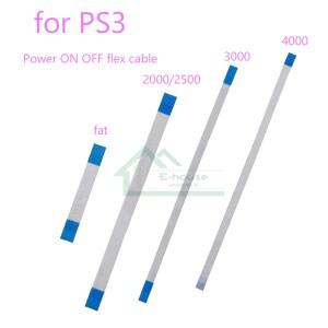 1-50개 6핀10핀 전원 온오프 스위치 리본 플렉스 케이블 플레이스테이션 3  팻 슬림 2000 콘솔용