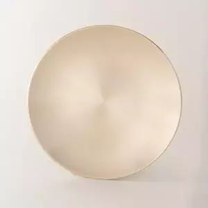 파스타 이태석 공방유기 방짜유기 원형접시 소 17cm