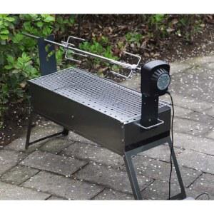 고기굽는기계 회전 통구이 통돼지 스핀 오토 바베큐그릴 기계 야외 30x16 필드 전동