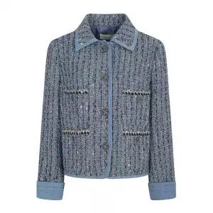 JJ지고트 롤업 배색 멀티 텍스쳐 재킷 GN9A0JKJ9 261132