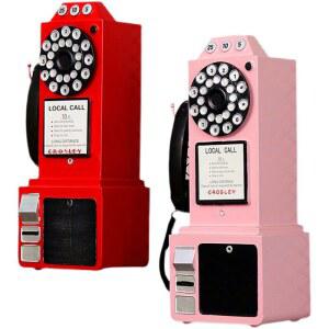 공중전화 소품 정원 세트 영화 마당 TV 일반 기본모델 엔틱 1.5m레드부스