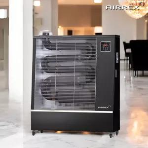 곱창난로 주름관히터 원적외선튜브히터 에어렉스 돈풍기 대형 기름히터 업소용 45평형 149㎡