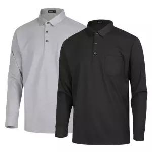 [파파브로] 남성 코튼믹스 포켓 카라 티셔츠 LM-KAA-509