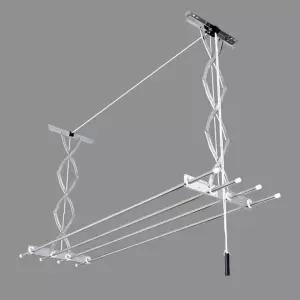 올스텐 천장 빨래 이불 옷걸이 베란다 건조대 3단