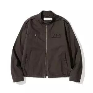 세컨모놀로그 SECONDMONO 빈티지 워싱 코튼 불렛루프 밀리터리 퀼팅 자켓 [BROWN]_SEJK028BROWN SEJK028BRO