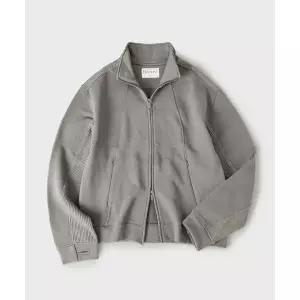 매장정품 HOOVES [데일리룸X후브스]패널 믹스드 집업 져지 [그레이]