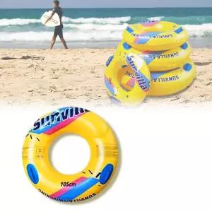성인용 해수욕장 비치 물놀이 손잡이 원형튜브 105cm