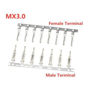 100Pcs 3.0 암 수 터미널 Micro-Fit 3.0mm 커넥터 핀 43030-0001수