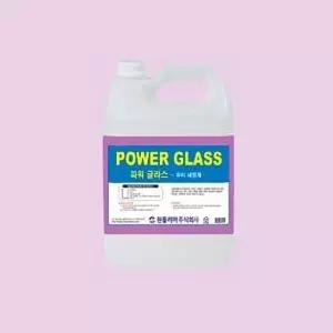 중성 유리 세정제 파워글라스 3.75L 유리세제