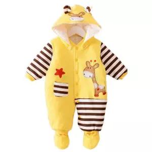 기린 탈부착 후드 발싸개 아동방한우주복 312827