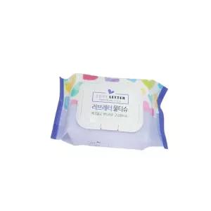 두꺼운 휴대용 러브레터 물티슈 베베숲물티슈 20매x20팩