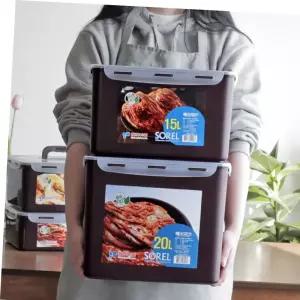 맛있는 김치보관 밀폐용기 냉장김치통 김치통 15L 20L