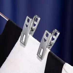 잔솔 다용도 스텐 빨래집게 20P 만능 주방 양말 이불 빨래집게 다용도집게