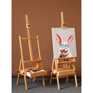 우드이젤 원목 이젤 나무 잉테이블 책상 테이블 책상용 화판 전무가용 성인 미술