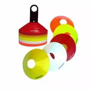 접시콘 세트 축구 마커 훈련콘 50개