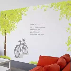 인테리어소품 추억속풍경SET 포인트그래픽스티커 시트지 DIY 아이방 장식 창문 리폼 데코 벽장식