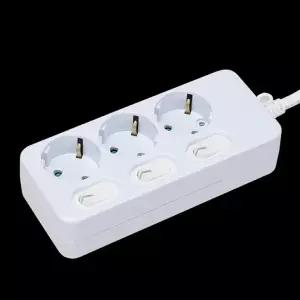 멀티코드 개별 스위치 3구 (3호) 3M 16A KC