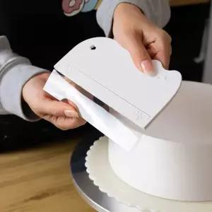 케이크 스크래퍼 반죽칼 데코레이션 아이싱 생크림 스무더