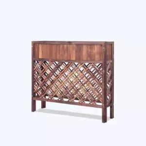 화분파티션 식당 칸막이 울타리 원목 경계 사무실화분