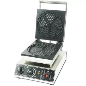 와플 제조기 전기식 메이커 카페용 와플기 간식용 원형