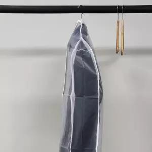 ( )고급 메쉬 옷 커버 S 화이트