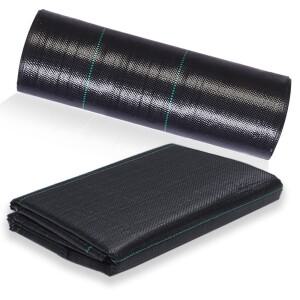 정원 잡초 장벽 조경 직물 PP 블록 원예 매트 농업 제어를 위한 도로 지상 덮개 멀칭 필름