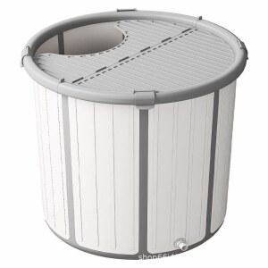 가정용사우나 욕조 이동식 실내 접이식 덮개 사우나통 바로착 이동 샤워