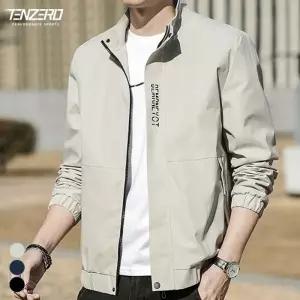 텐제로 사계절 남성 모던스타일 카라 바람막이자켓 경량 등산점퍼 러닝 캠핑 Bon-2614