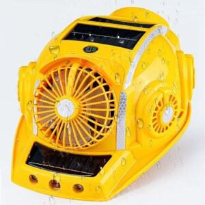 선풍기 작업모 시공 여름용 헬멧 에어쿨팬