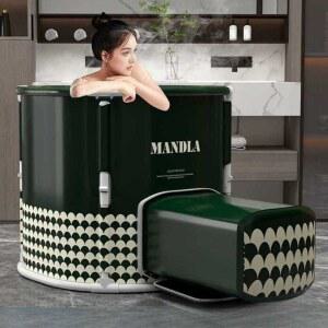 반신욕기 조립식튜브 1인욕조 성인접이식욕조 입문형 이동식