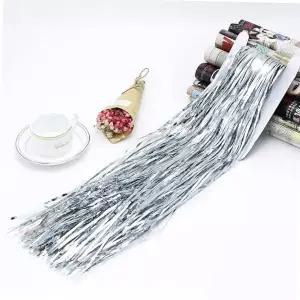 수술 은박 커튼 파티 실버