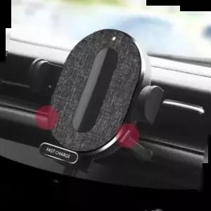 휴대폰악세사리 차량용 고속충전 2단관정 무선고속충전기 18W C25