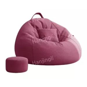 진회색 푹신 다용도 침실 1인 방수 베란다 의자 거실 홈카페 휴대용 빈백소파