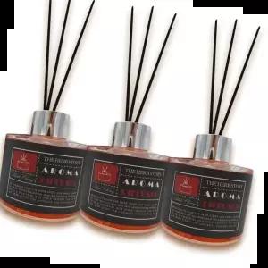 화장실방향제 더허브스토리 아로마 디퓨저 블랙체리 3개입 120ml