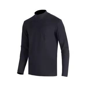 아티누스 [AT-551B] 엠보 하이넥 기모 티셔츠 (블랙)