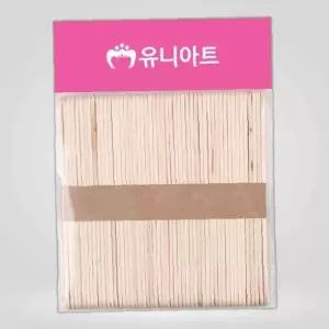 유니아트 하드바 소 원목 나무스틱 나무막대기 학용품 만들기 비닐랩 크린백