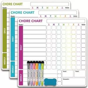 스케줄 계획표 보드 화이트 냉장고 메모 주간 자석칠판