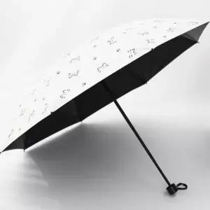 예쁜양산 햇빛차단 우산 귀여운 고양이 양우산 접이식