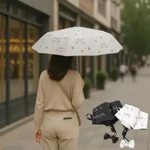 접이식 고양이 양우산 암막 양산 가벼운 우산 휴대용