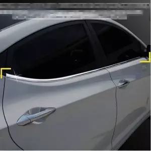 아반떼MD 창문 몰딩   윈도우 몰딩 유리창 커버