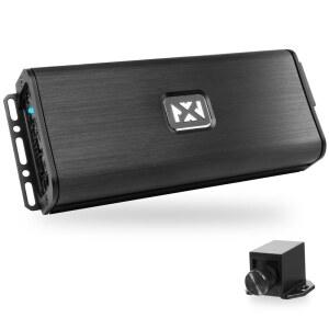 NVX VADM5 v2 모델 1500W 피크 750W RMS V 마이크로 풀레인지 클래스 D 컴팩트 5채널 자동차마린파워스포츠 앰프 원격 베이스