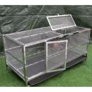 대형 토끼 케이지 스텐 사육장 야외용 대형견 가정용 견사 토끼집