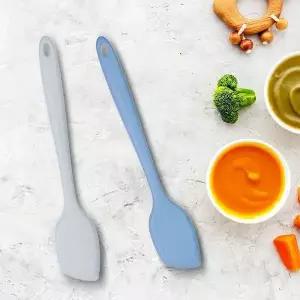 실리콘 요리스푼 알뜰 볶음 조리 미니주걱 밥 이유식