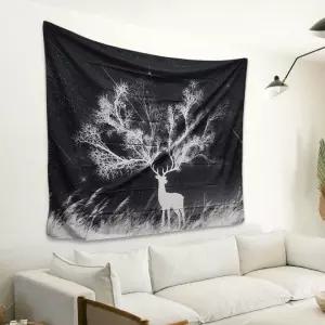 패브릭포스터 인테리어액자 풍경그림 동물일러스트