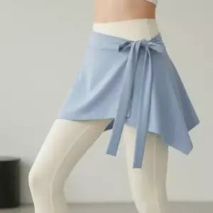 [하프클럽/]여성용 사계절 운동 스커트 힙커버