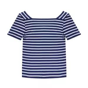 [세인트제임스 SAINT JAMES] 8952 MARINE NEIGE 여성 반팔티 638609