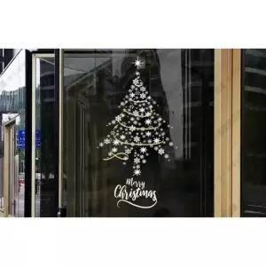 정전기트리 크리스마스 스티커 시트지 창문 데코 K 작은